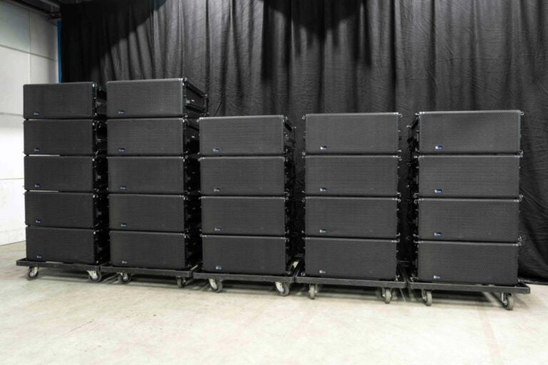 Meyer Sound LEOPARD Line Array Package – 22 Cabinets & Grids