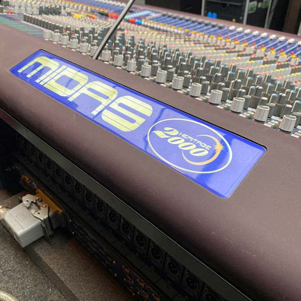 Midas Heritage 2000 Analogue Console with Outboard Pack
