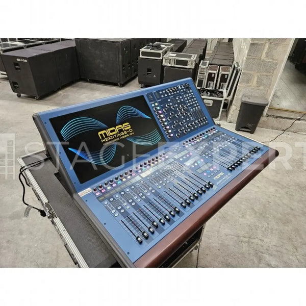 Midas Heritage D96 Digital Console with DL251 Stagebox + Flight Case