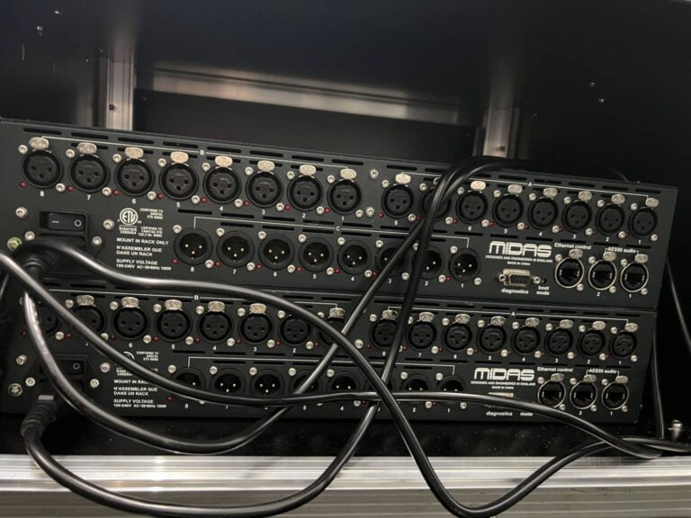 Midas PRO1 with 2x DL153 Stageboxes — Digital Mixer Bundle