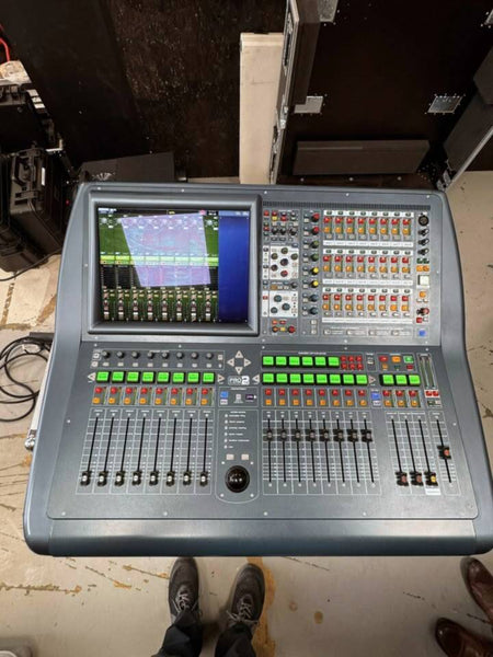 Midas PRO2-CC Digital Mixing Console with Road Case | AES50