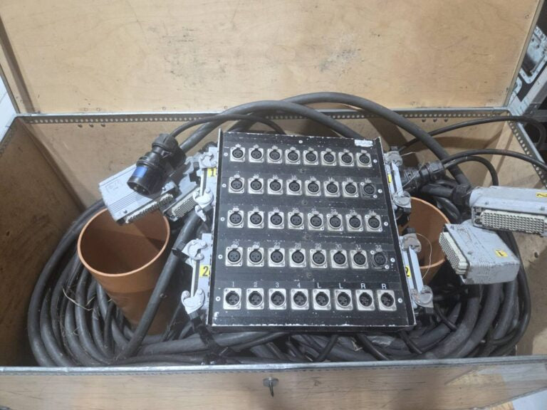 Midas Venice F32 Analogue Mixer with Multicore & Stagebox
