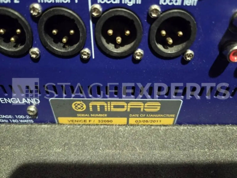 Midas Venice F32 Analogue Mixer with Multicore & Stagebox