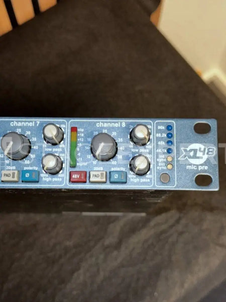 Midas XL48 8-Channel Mic Preamp with ADAT & AES I/O