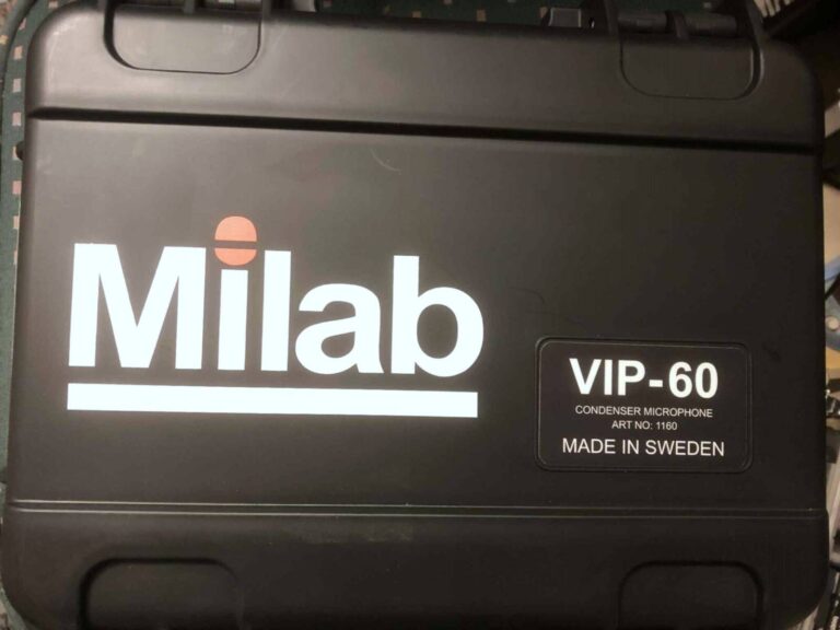 Milab VIP‑60 Large‑Diaphragm Condenser Mic – Swedish