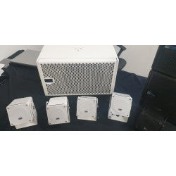 Meyer Sound MM‑4XP + MM‑10 White Speaker & Sub Bundle, Install