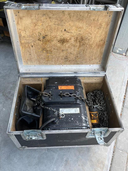 ChainMaster D8 1000kg Hoist, 18m, 4 m/min – in Case