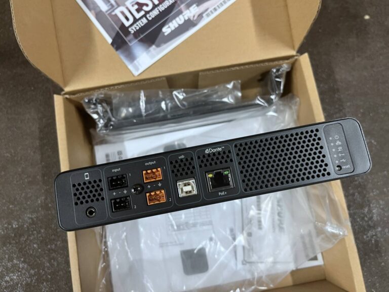 Shure IntelliMix P300 Conferencing DSP with USB & Dante
