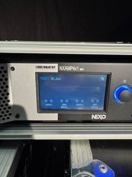 Nexo ID84T/ID312T + NXAMP 4x1mk2 Column PA System Package