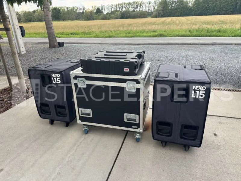 Nexo P12, L15 & DTD 1.3 System – Tops, Subs & Amp
