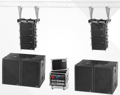 NOVA Acoustic ELC 26 Line Array with E18 Subs – Complete System