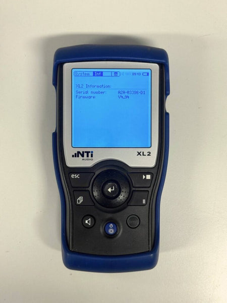 NTI Audio XL2 M4260 Set – Class 2 Sound Level Meter & Mic