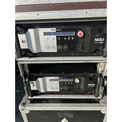 NEXO NXAMP4X4 System Amplifier – 4‑Channel DSP, 3U Rack