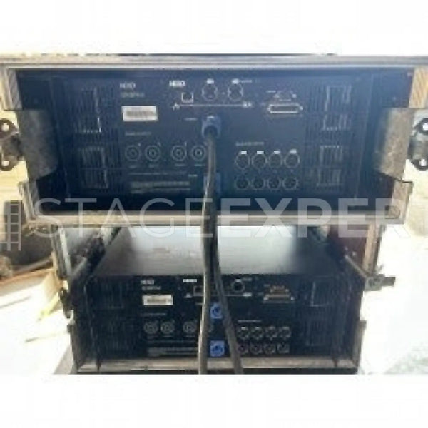 NEXO NXAMP4X4 System Amplifier – 4‑Channel DSP, 3U Rack
