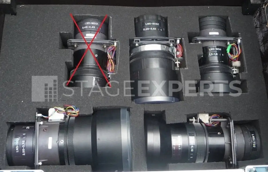Sanyo Lens Set LNS-W02Z/S02Z/S03/T02 – XF47, EF60A