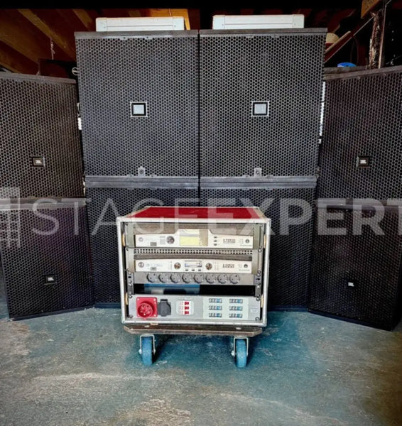 JBL VTX F12/F18S System with Crown Amplifiers Complete PA