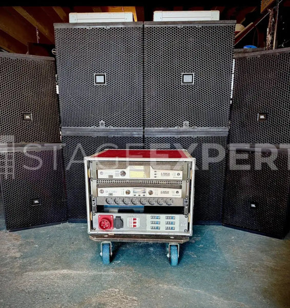 JBL VTX F12/F18S System Package – Pro PA with Amp Rack