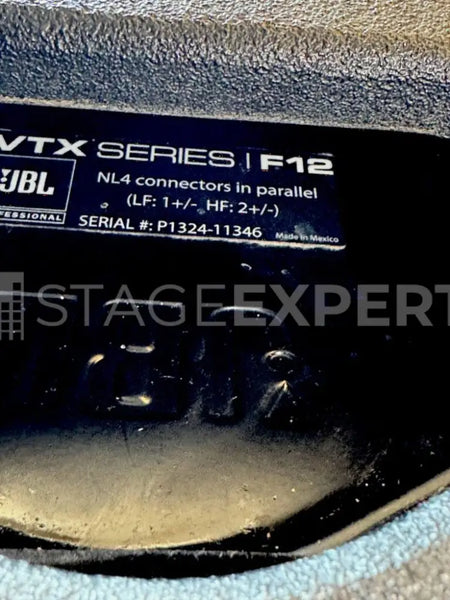 JBL VTX F12/F18S System with Crown Amplifiers Complete PA
