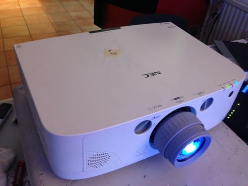 NEC PA550W Projector with NP13ZL 1.5–3.0:1 Lens + New Lamp