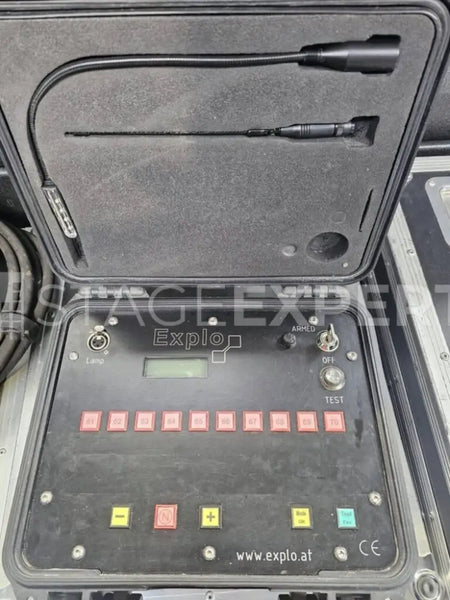 explo X2 Wave Flamers Pair with TX2 70k Controller