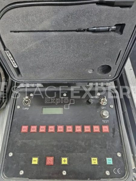 explo X2 Wave Flamers Pair with TX2 70k Controller