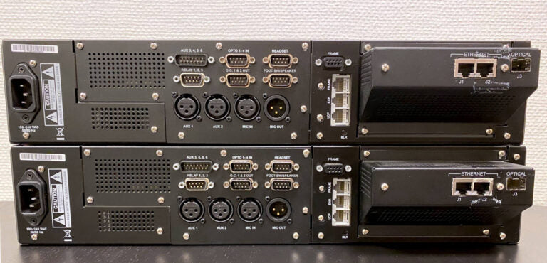 RTS RP-1332 Intercom Keypanel Pair with OMNEO Optical