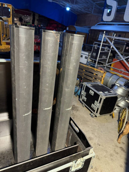 Bose Panaray MA12EX – 12 Column Speakers with Cases