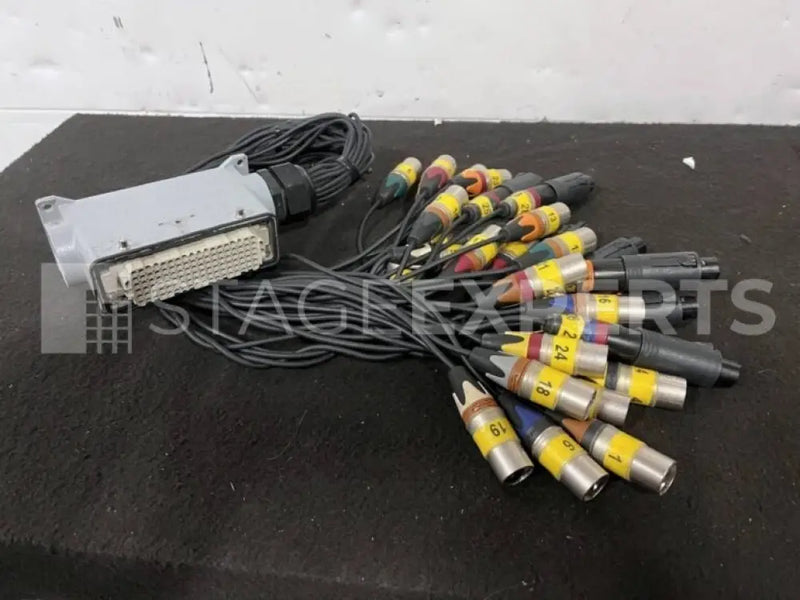 Selfmade Passive 32‑Ch Stagebox + 100m Harting Multicore