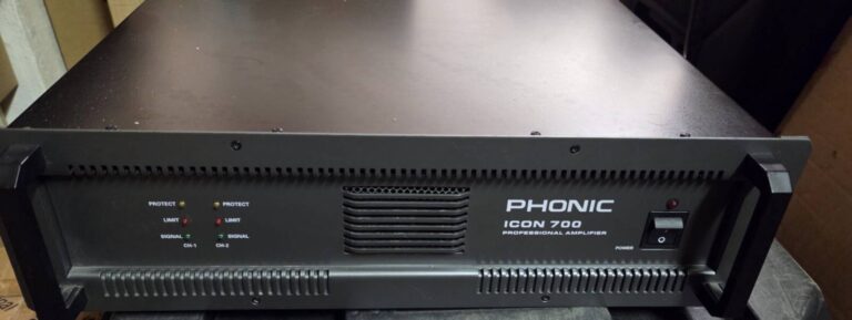 Phonic ICON 700 Dual-Channel System Amplifier 70V/100V