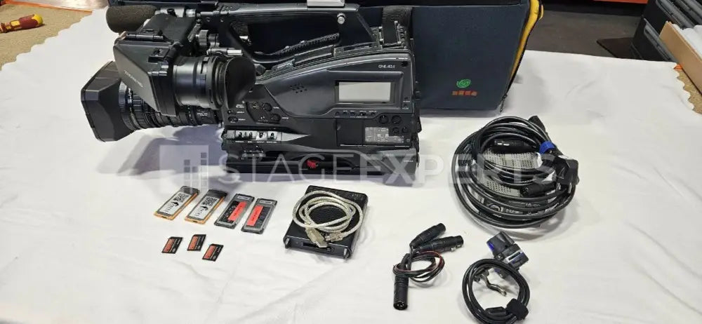 Sony PMW-350 kit – viewfinder, Fujinon lens & accessories
