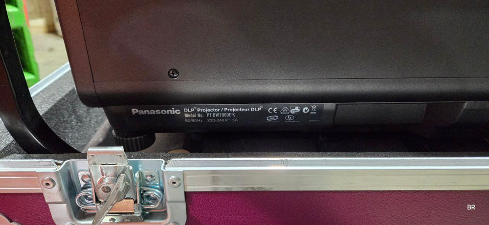 Panasonic PT-DW7000E-K Projector – Without Lens, in Case