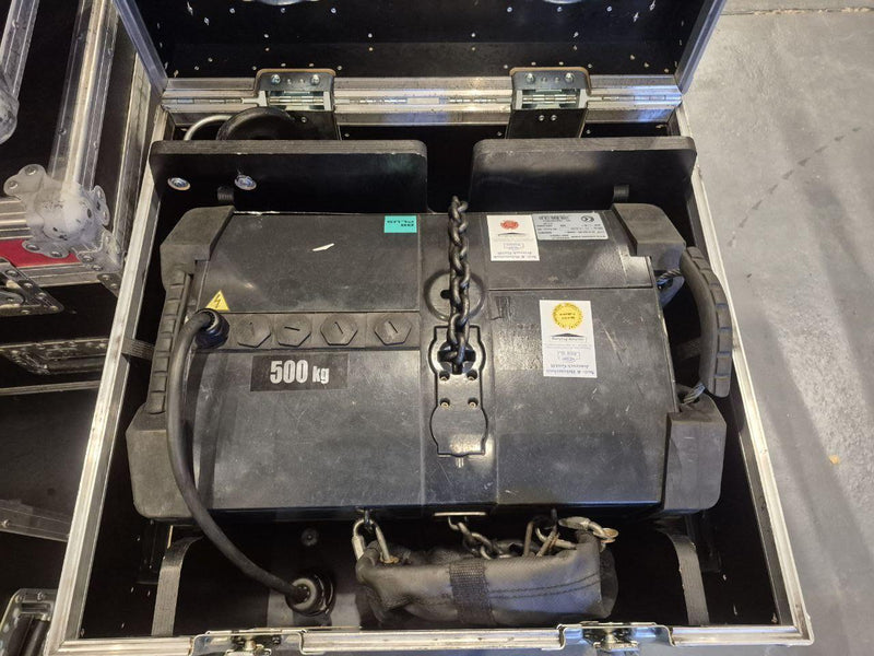Stagemaker SR10 D8+ 500kg Electric Chain Hoist, 20m lift