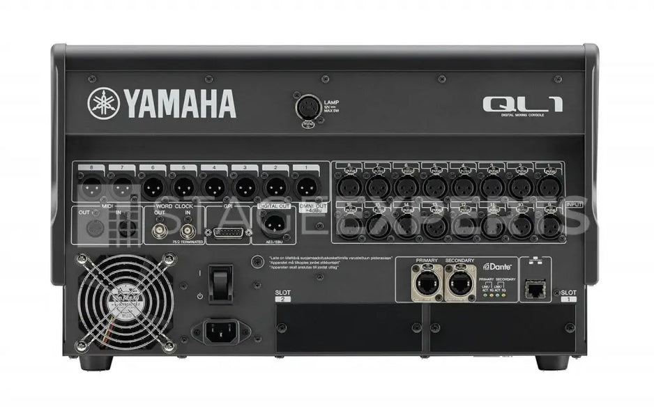 Yamaha QL1 Digital Mixing Console, 32ch, 16+2 Faders – Compact