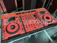 Pioneer DJ CDJ‑2000N x2 + DJM‑900 with Flight Case Bundle