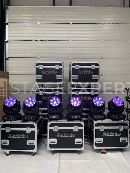 Showtec Polar Wash 340 FX IP65 – 16 Fixtures with Cases