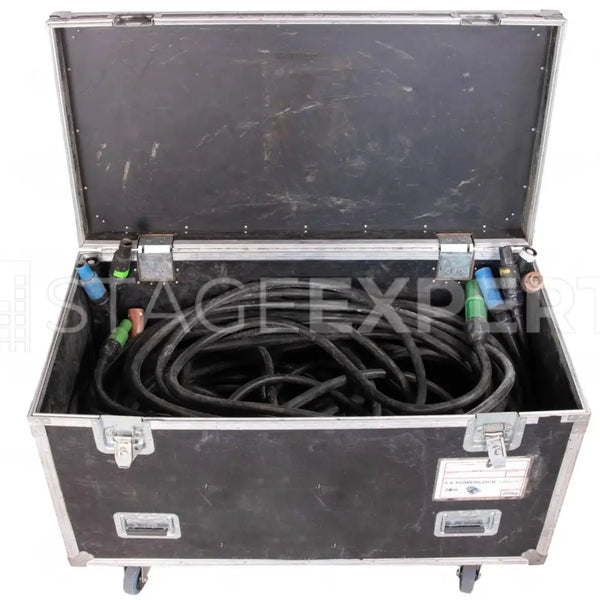 SE Misc Powerlock 400A 20m Cable Set with Flightcase (5x)