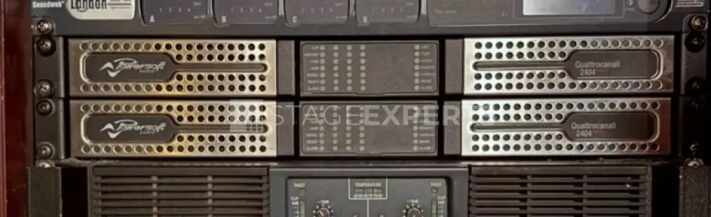 Powersoft Quattrocanali 2404 DSP+D Dante Amplifier – Used