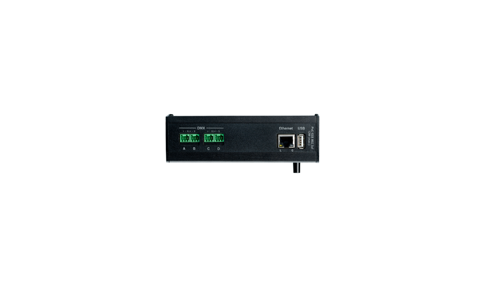 MA Lighting grandMA3 4Port Node DIN-Rail – DMX/RDM PoE