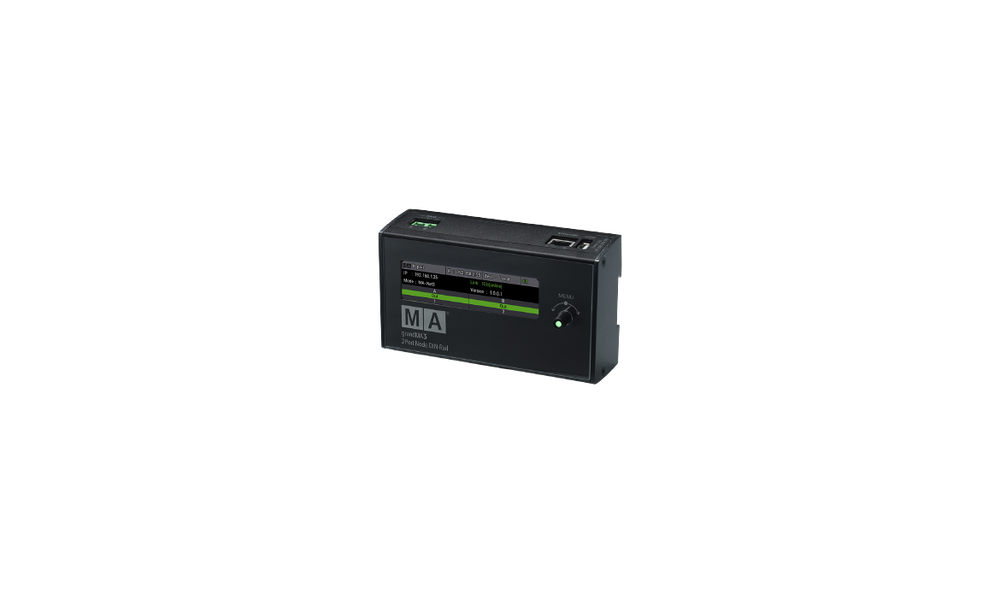 MA Lighting grandMA3 2Port Node DIN-Rail – DMX Gateway