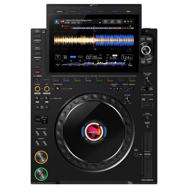 Pioneer DJ CDJ-3000X Professional Media Player for Clubs