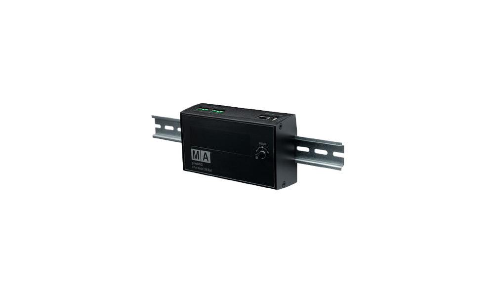 MA Lighting grandMA3 4Port Node DIN-Rail – DMX/RDM PoE