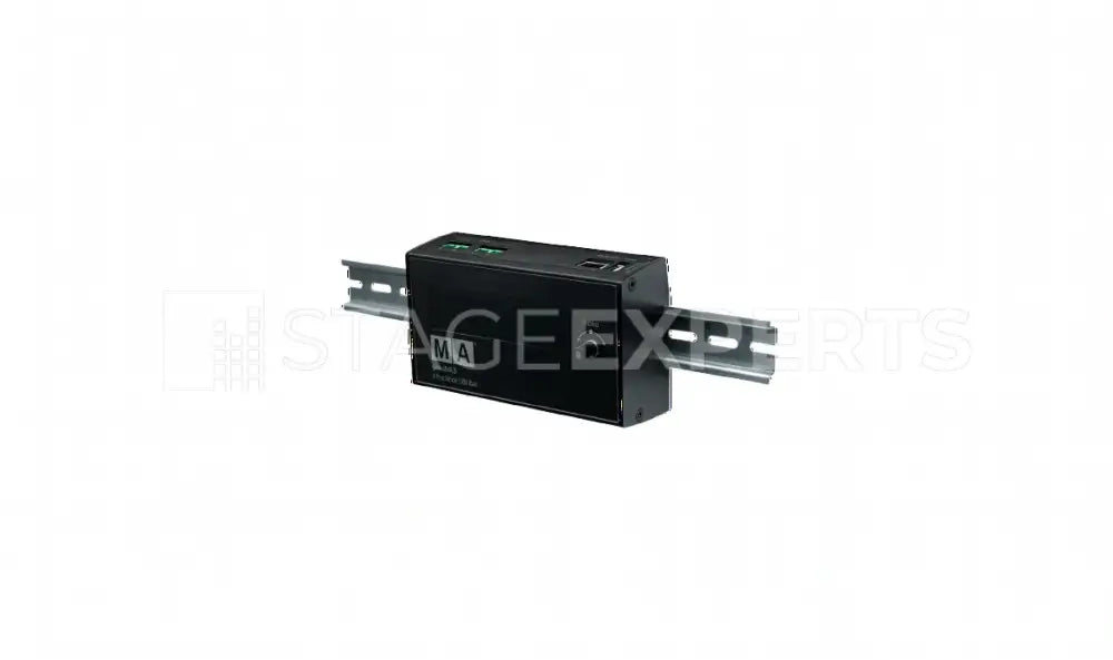 MA Lighting grandMA3 4Port Node DIN-Rail – DMX/RDM PoE
