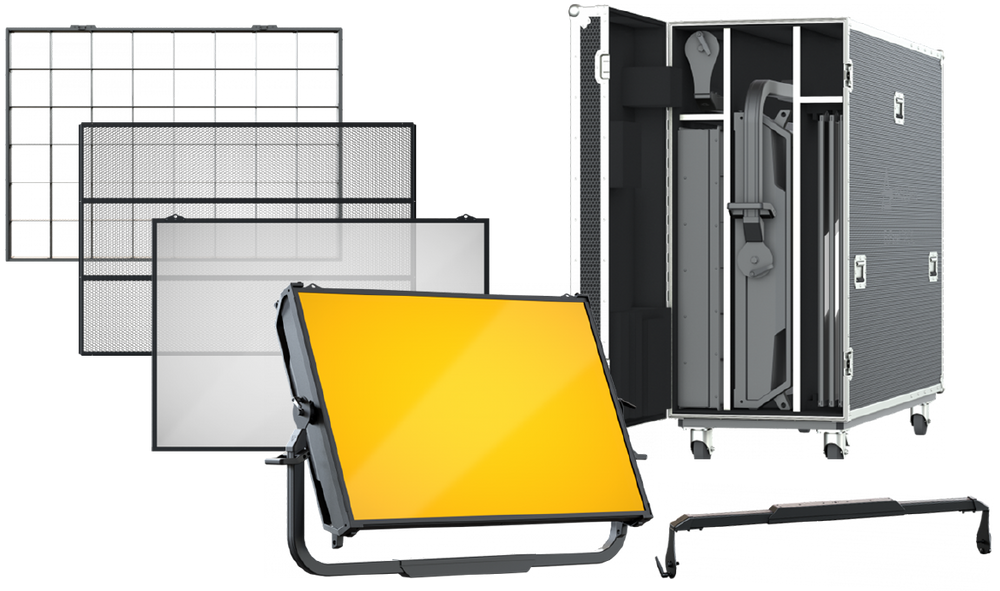 Prolights EclPanel TWCXL Pack with Flight Case & Accessories