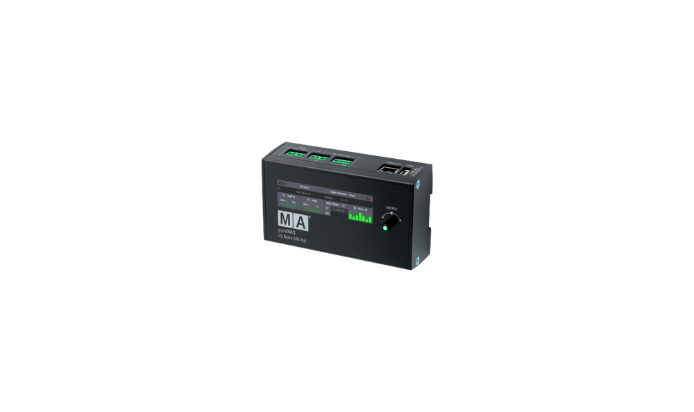 MA Lighting grandMA3 I/O Node DIN‑Rail Network Interface