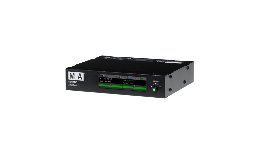 MA Lighting grandMA3 2Port Node – 2‑Universe DMX Node
