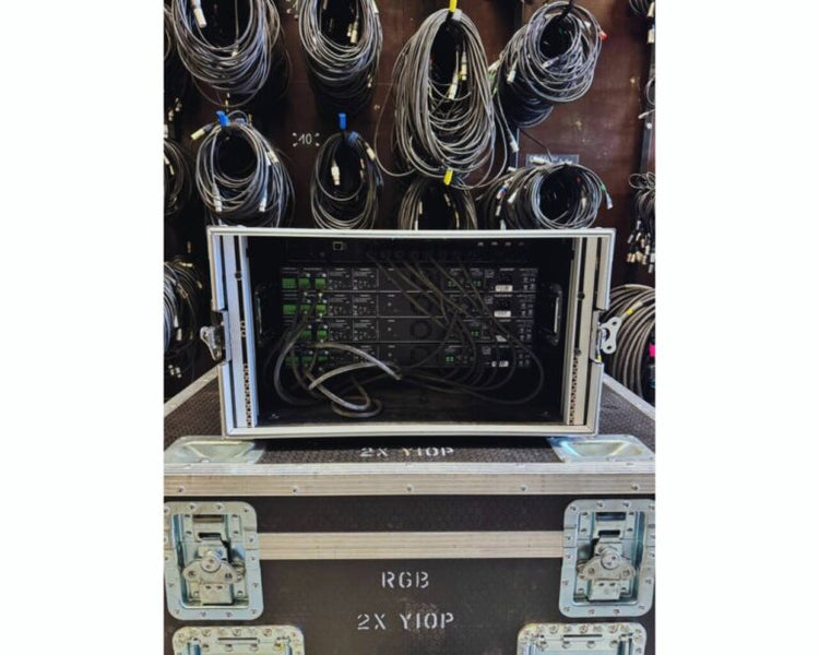 Lab Gruppen E 12:2 (4x) + Xilica XP-4080 Processor Rack