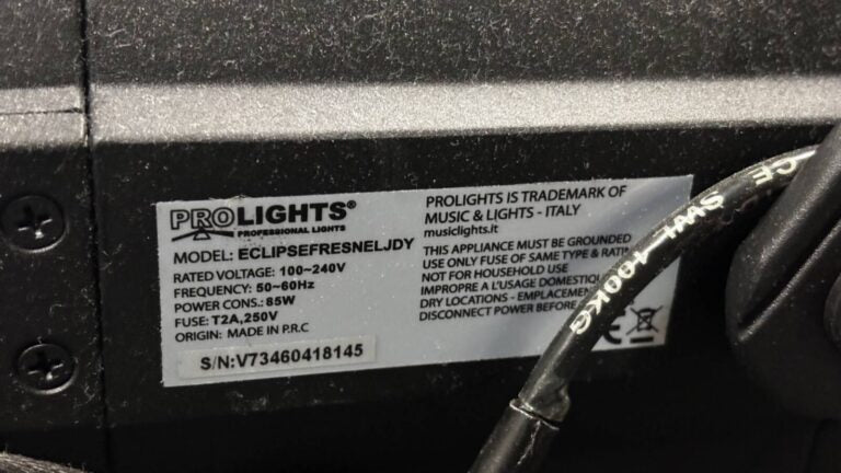 Prolights Eclipse Fresnel DY Set of 5 – 230W 5600K LED