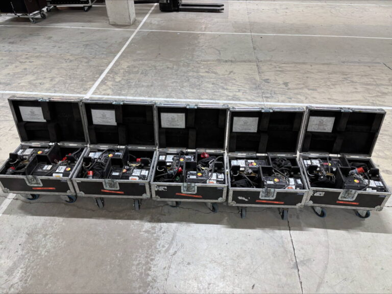 ProLyft PLE10 D8 DC Hoist Package – 10x, 20 m, with Cases