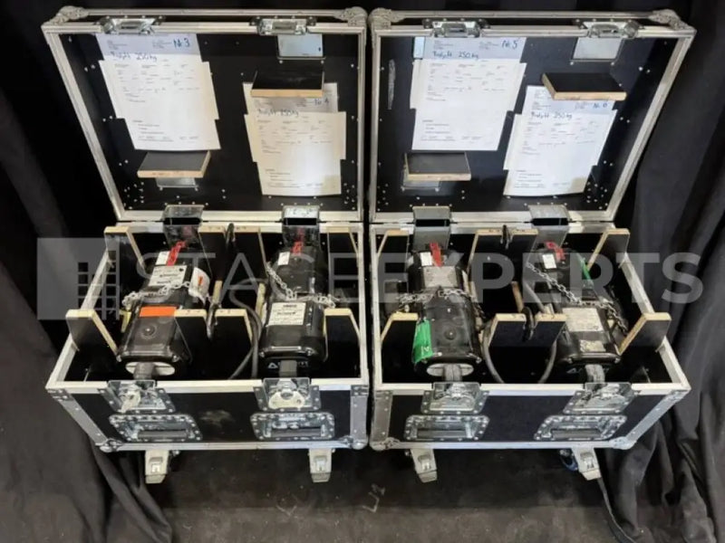 ProLyft 250kg Electric Chain Hoist, 15m Lift with Double Case