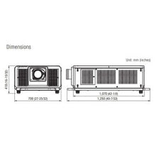 Load image into Gallery viewer, Panasonic PT-RZ31K 3-DLP Laser Projector, 30,000 lm WUXGA
